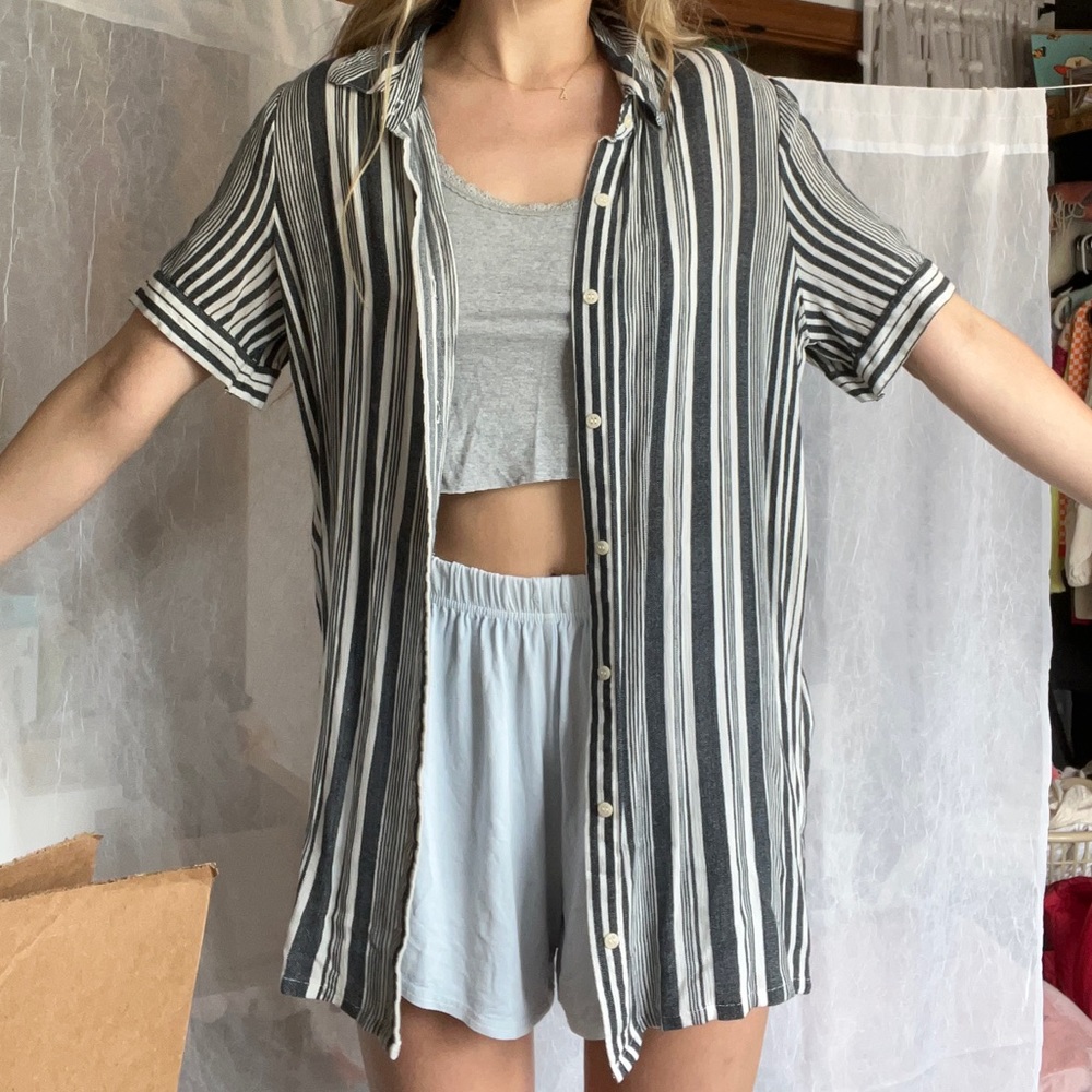 Forever 21 oversized button up